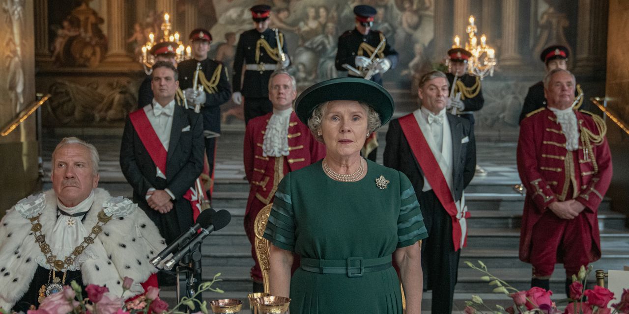 Imelda Staunton in Season 5 of Netflix's "The Crown."