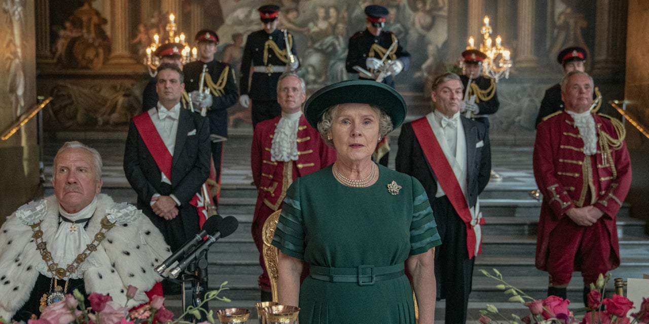 Imelda Staunton in Season 5 of Netflix's "The Crown."