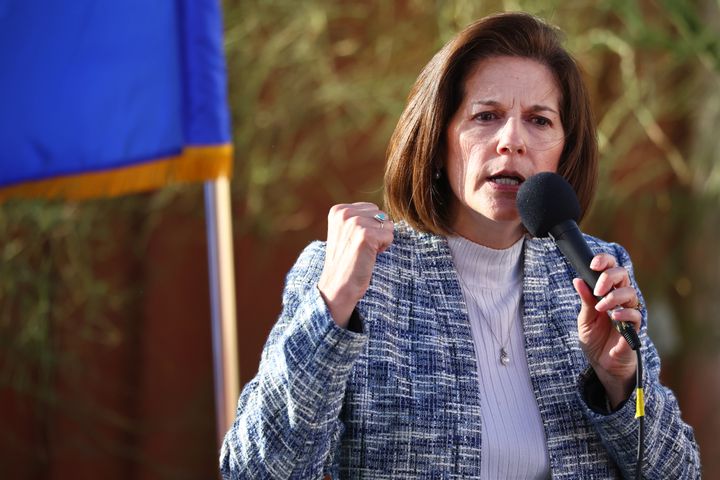 Sen. Catherine Cortez Masto (D-Nev.), the first-ever Latina in the Senate, is in a tight race against Republican Adam Laxalt. 