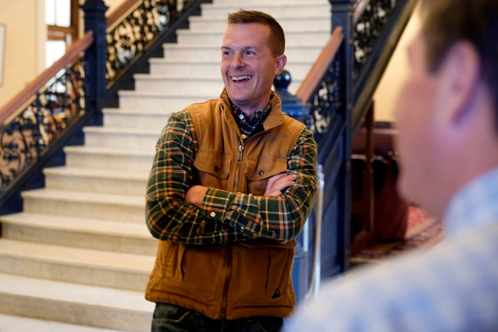 Rep. Jared Golden (D-Maine) is holding on in a tough political environment, according to internal polling from both parties.