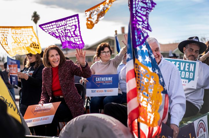 Whether Sen. Catherine Cortez Masto (D-Nev.), the first Latina senator, survives a challenge from Republican Adam Laxalt could depend on how far-reaching Republican gains with Latinos have become.