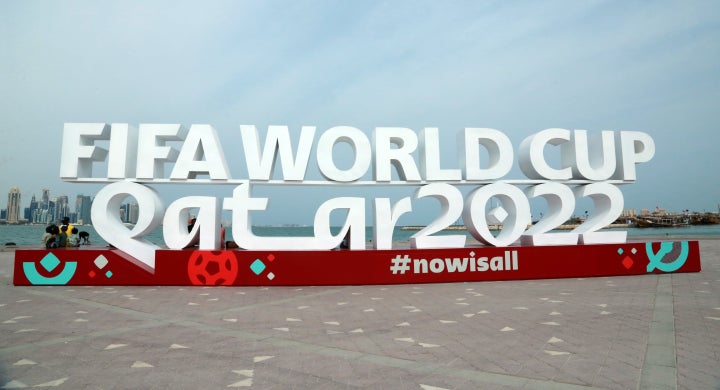 The 2022 World Cup is being held in Qatar