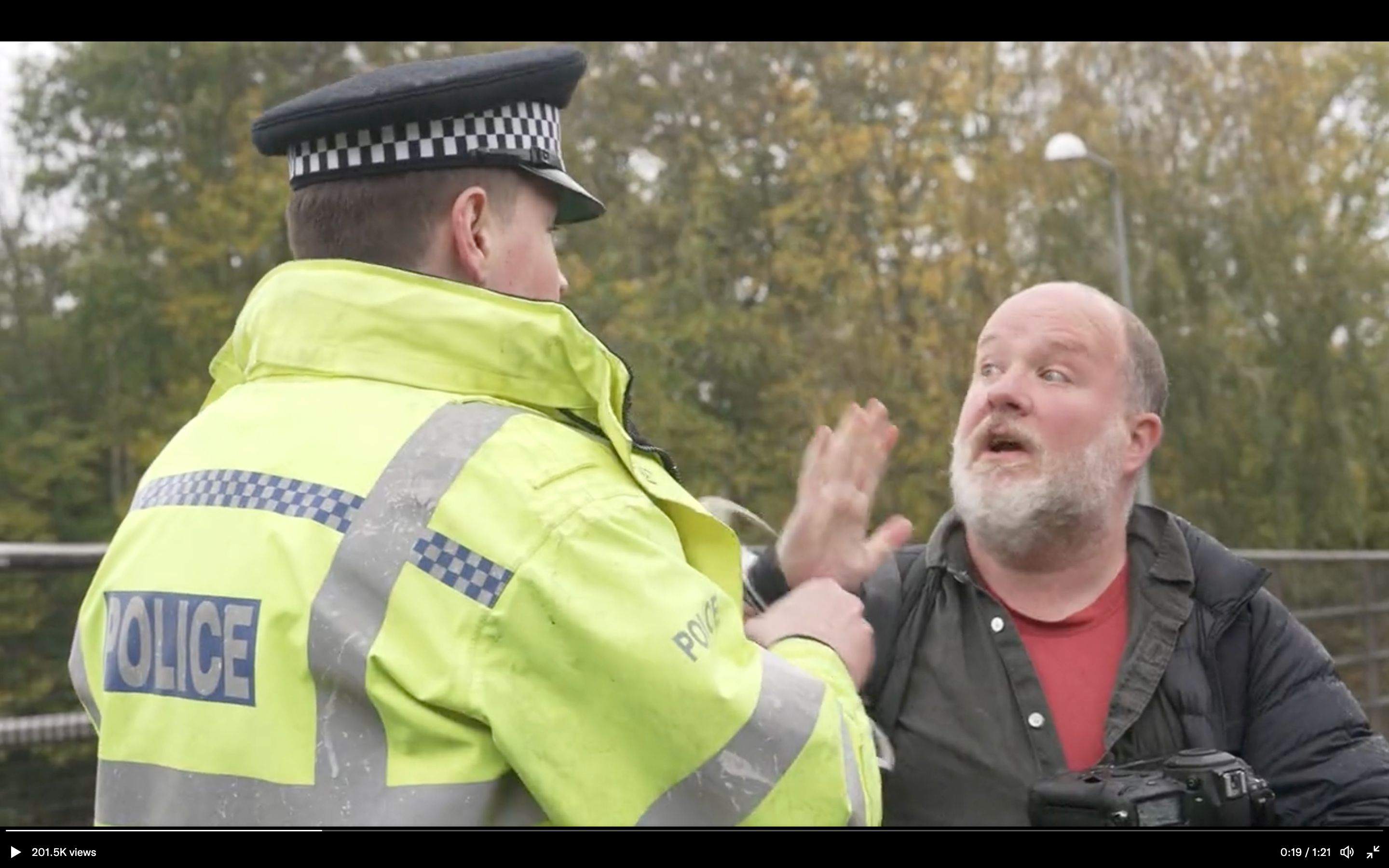 Just Stop Oil Protests Police Arresting Journalists Caught On Tape HuffPost UK News