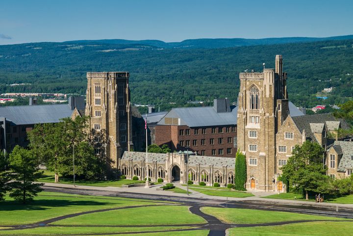 Cornell University, whose main campus is in Ithaca, New York, said it is suspending all fraternity parties and social events.