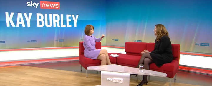 Kay Burley quizzed Gillian Keegan on Sky News.