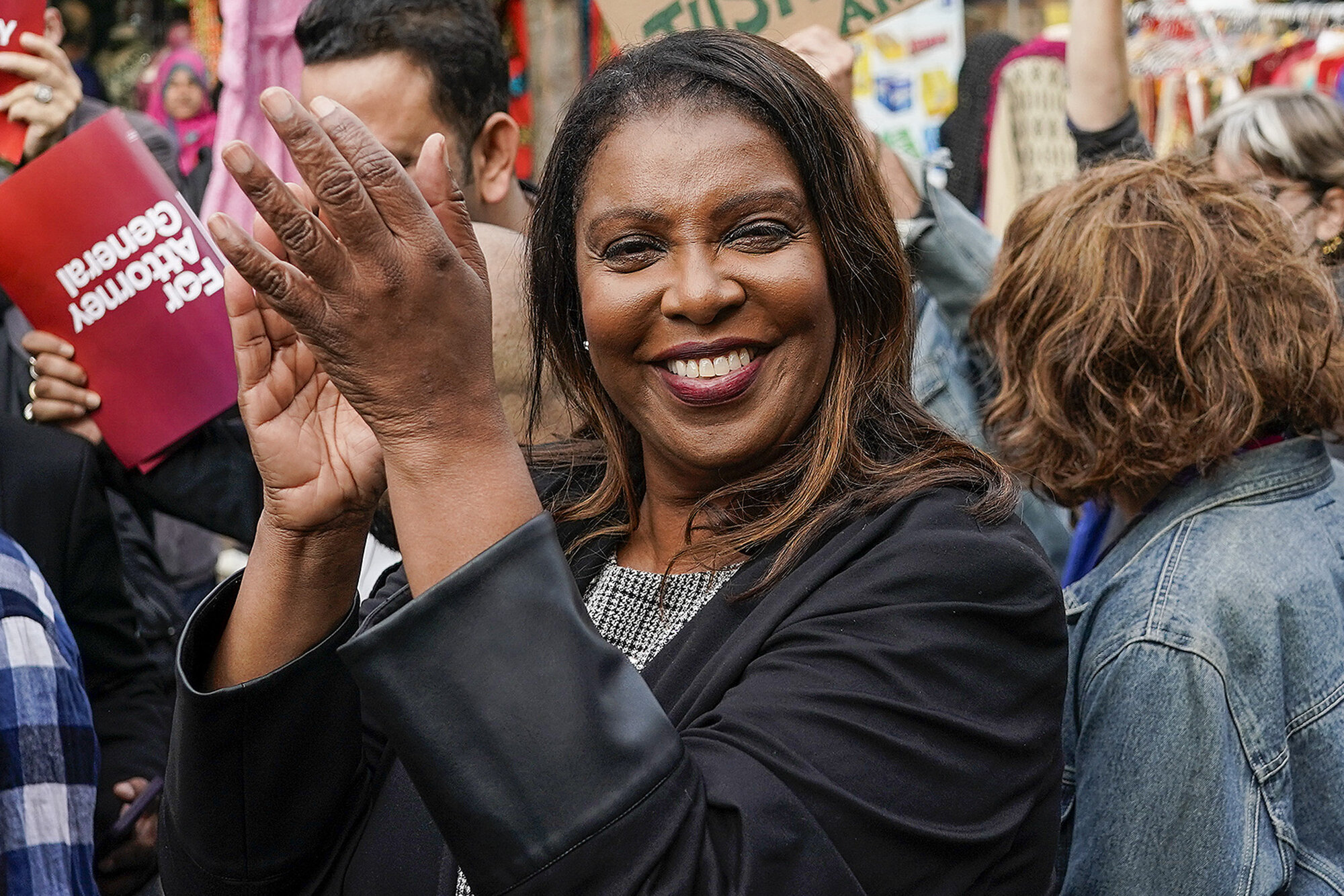 NY Attorney General Letitia James, A Thorn In Trump's Side, Wins 2nd ...