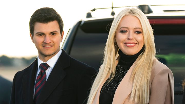 Michael Boulos, left, and Tiffany Trump, right, are getting married this weekend.