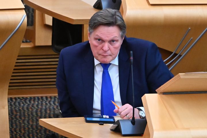 Scottish Conservative MSP Stephen Kerr was the subject of a tuberous graphic on Tuesday