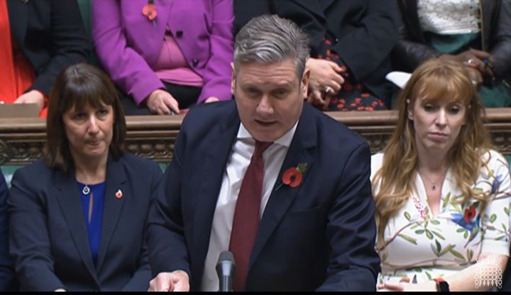 Keir Starmer called Williamson a "sad middle manager getting off on intimidating those beneath him".