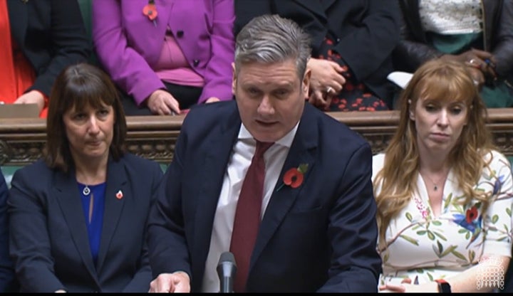 Keir Starmer called Williamson a "sad middle manager getting off on intimidating those beneath him".