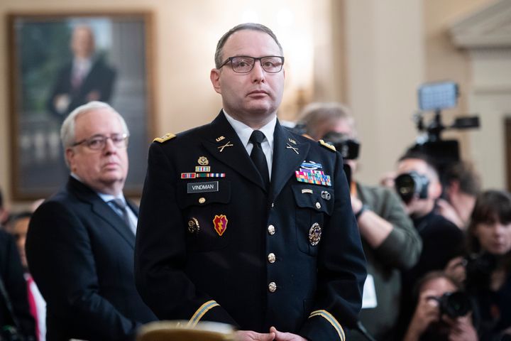 Alexander Vindman, a retired Army lieutenant colonel who testified during the House Intelligence Committee hearing on the impeachment inquiry of President Donald Trump in 2019, had a lawsuit against Trump's oldest son and other allies dismissed by a judge on Tuesday.