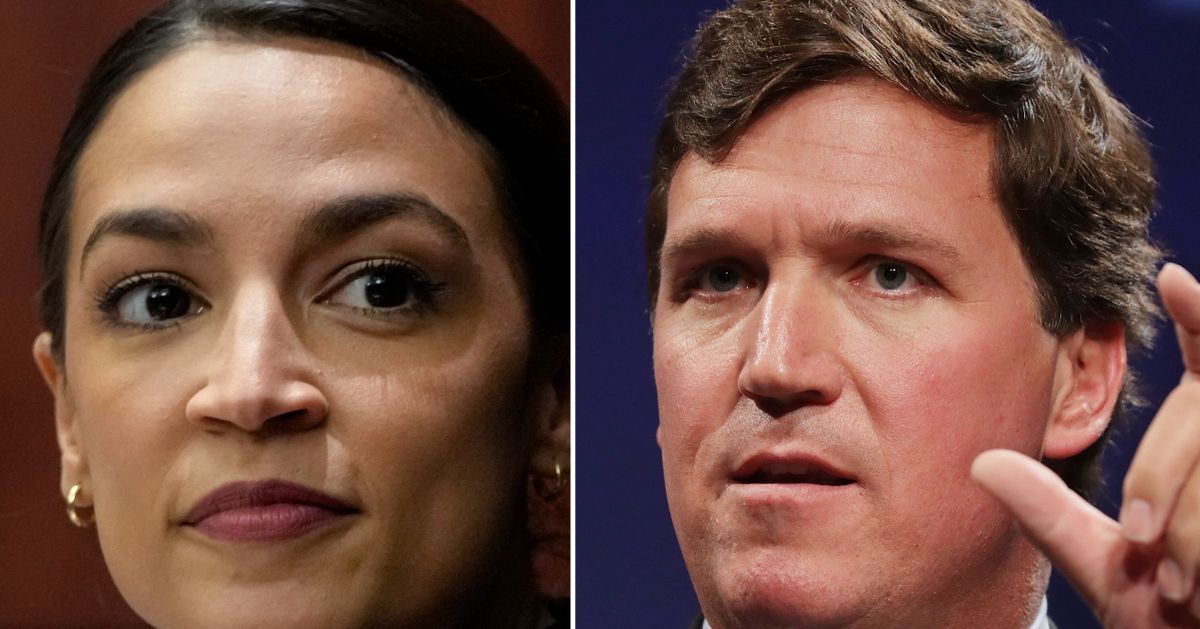 Alexandria Ocasio Cortez Rips Tucker Carlson Audience Over Death