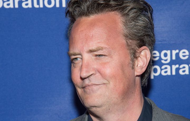 Matthew Perry pictured in 2017
