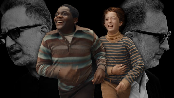Johnny (Jaylin Webb), left, and Paul (Michael Banks Repeta), right, are at the center of James Gray's semi-autobiographical film "Armageddon Time."