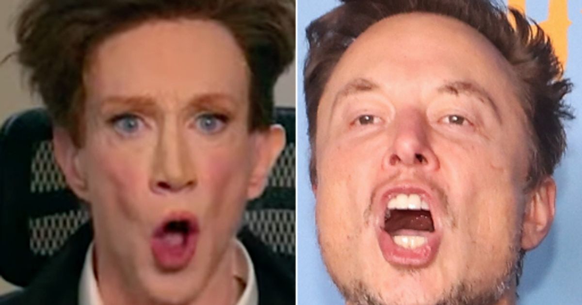 Kathy Griffin Takes Revenge On Elon Musk With Totally Off-The-Rails Impression