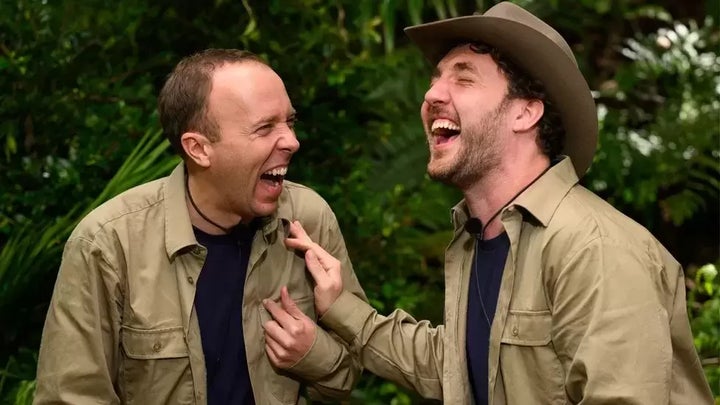 Matt Hancock and Seann Walsh on I'm A Celeb... 