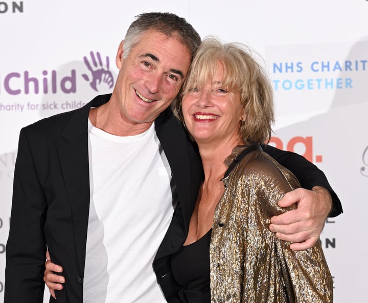 Emma with husband Greg Wise