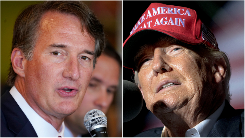 Trump Makes Racist Attack About Virginia Governor Glenn Youngkin's Last ...