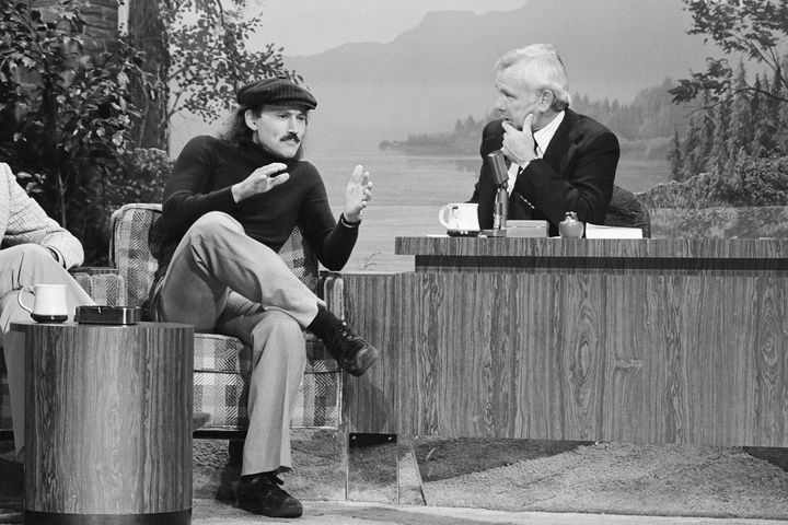 Gallagher on “The Tonight Show Starring Johnny Carson” in 1978.