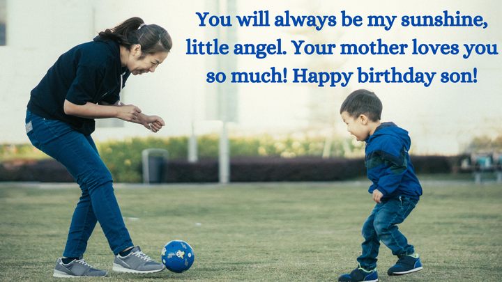 mother son birthday quotes