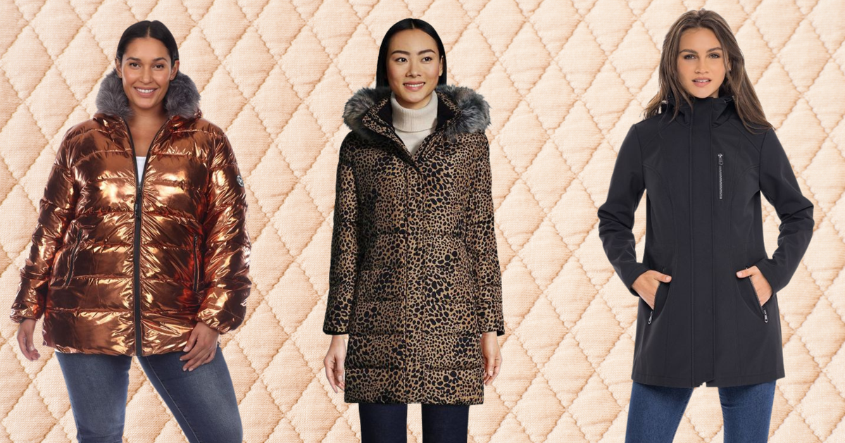 Target winter coats plus size best sale