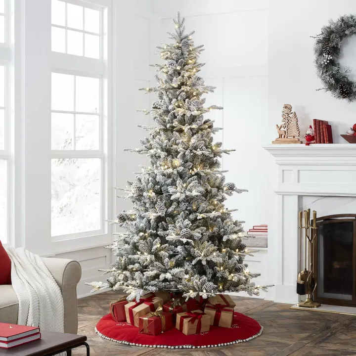 Faux-fir Christmas tree