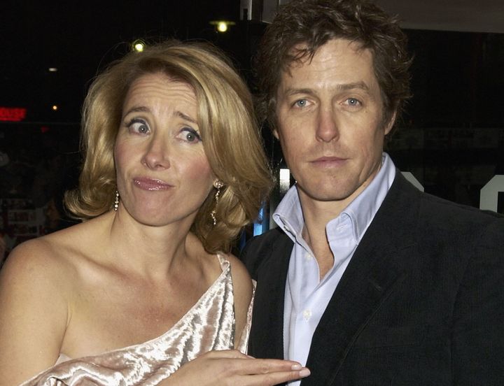 Emma Thompson and Hugh Grant, pictured in 2003