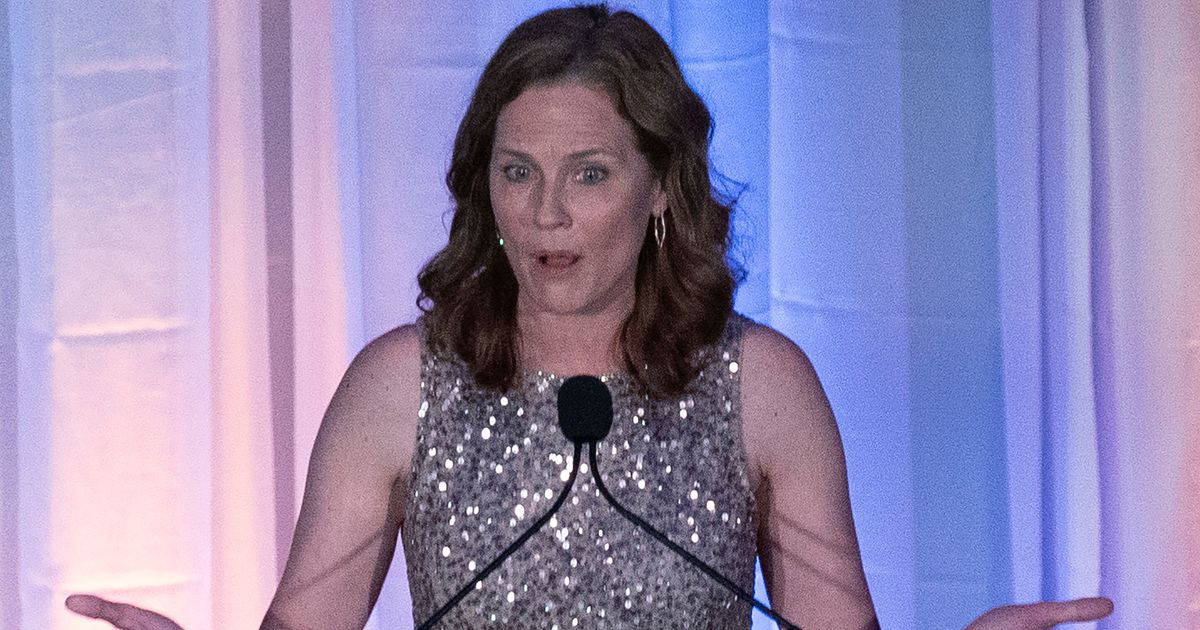 Amy Coney Barrett Cracks Joke About Abortion Rights Protesters With Federalist Society