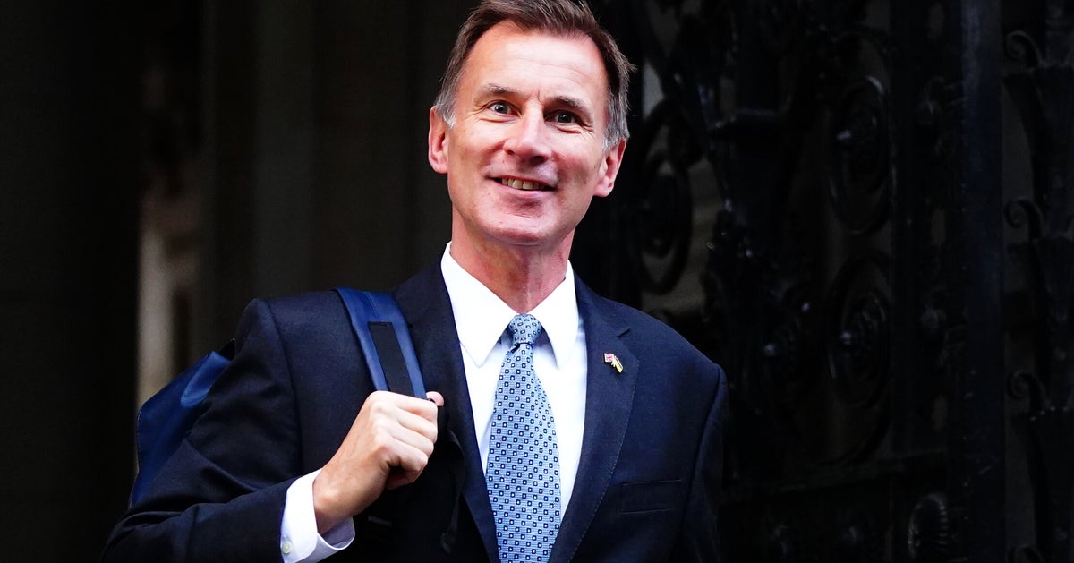 Jeremy Hunt Reveals That Everybody Will Be Paying More Tax After His ...