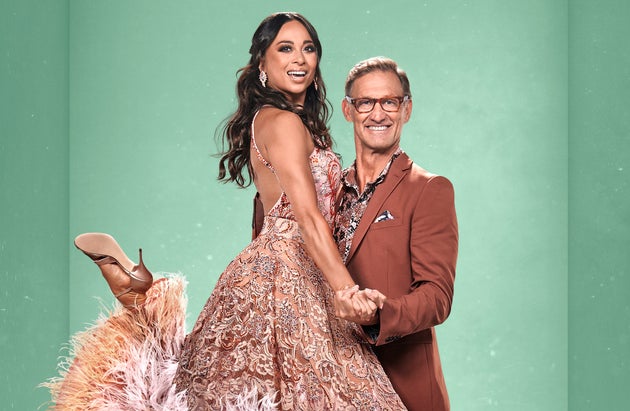 Katya Jones and Tony Adams