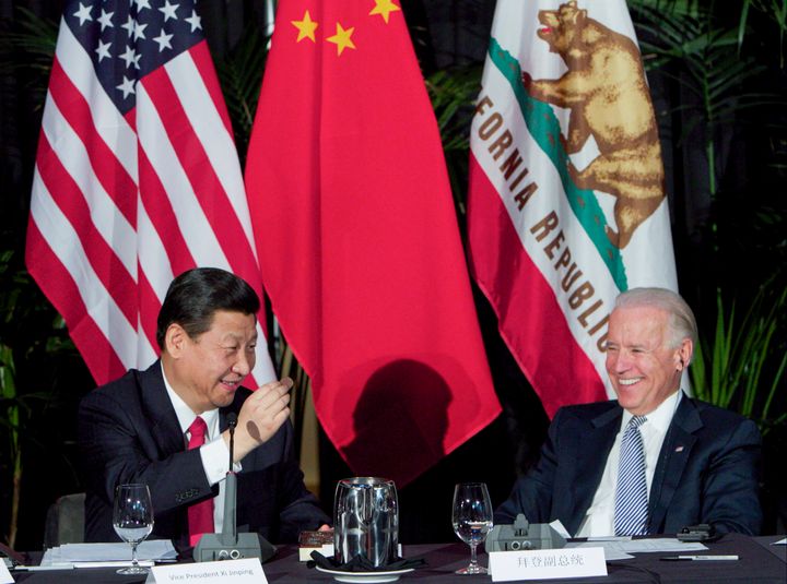 Όταν ο Σι ήταν ήδη πρόεδρος της Κίνας και ο Μπάιντεν Αντιπρόεδρος των ΗΠΑ (Καλιφόρνια, 2012)