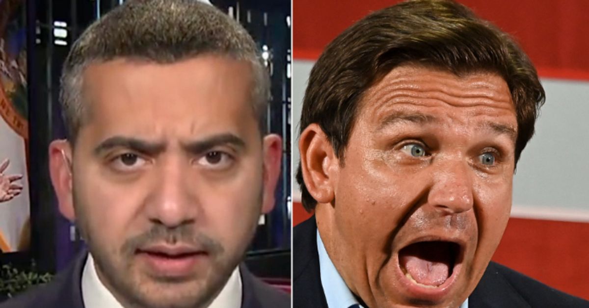 MSNBC's Mehdi Hasan Has A Blunt Reality Check For Ron DeSantis