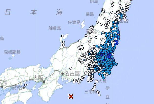 11月14日17時9分ごろに地震が発生した