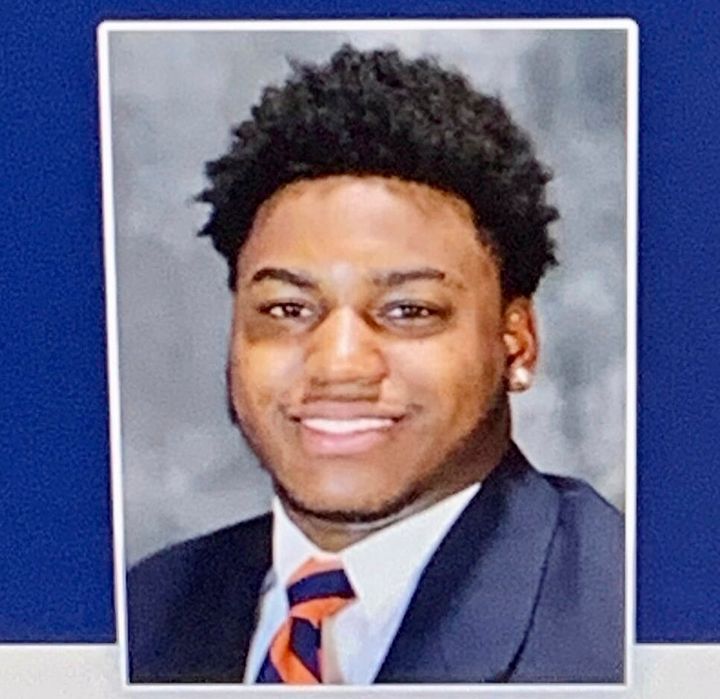 Student Christopher Darnell Jones Jr., pictured, is suspected of shooting several people at the University of Virginia late Sunday night, the school's president said.
