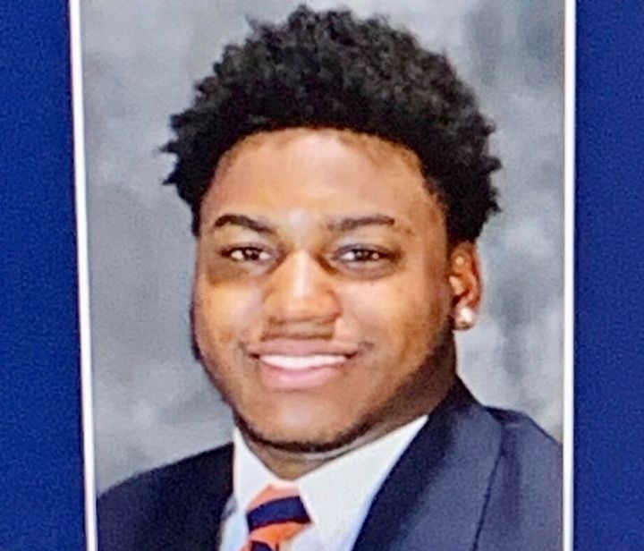 This image provided by the University of Virginia Police Department shows Christopher Darnell Jones Jr. Authorities say three people have been killed and two others were wounded in a shooting at the University of Virginia and a student is being sought as a suspect. President Jim Ryan identified the suspect as Jones Jr.