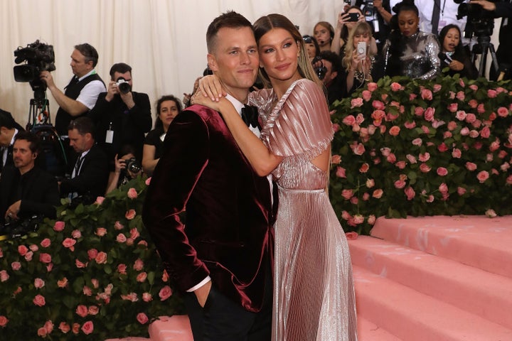 Gisele Bundchen and Brady at the 2019 Met Gala.