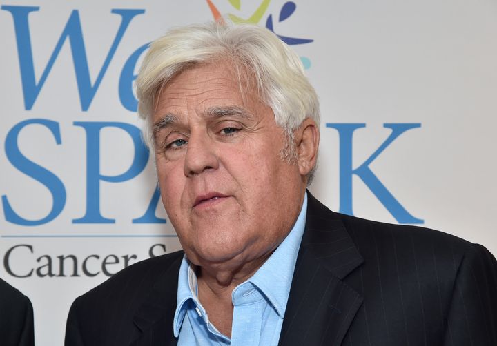 Jay Leno pictured last month