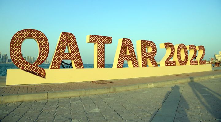 2022年のサッカーワールドカップが開催されるカタール（2022年11月14日）