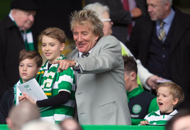 Rod Stewart is a huge soccer fan and once even owned and played on an amateur team, himself.