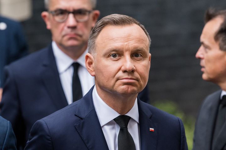 ポーランドのドゥダ大統領（2022年9月18日撮影）