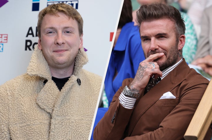 Joe Lycett and David Beckham