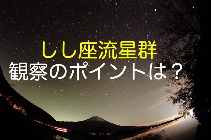 写真は、ピークを迎えた「しし座流星群」（2001年11月撮影）