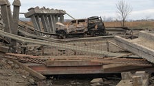 Russian Airstrikes Destroy Energy Infrastructure, Apartment Buildings In Ukraine Russian Airstrikes Destroy Energy Infrastructure, Apartment Buildings In Ukraine