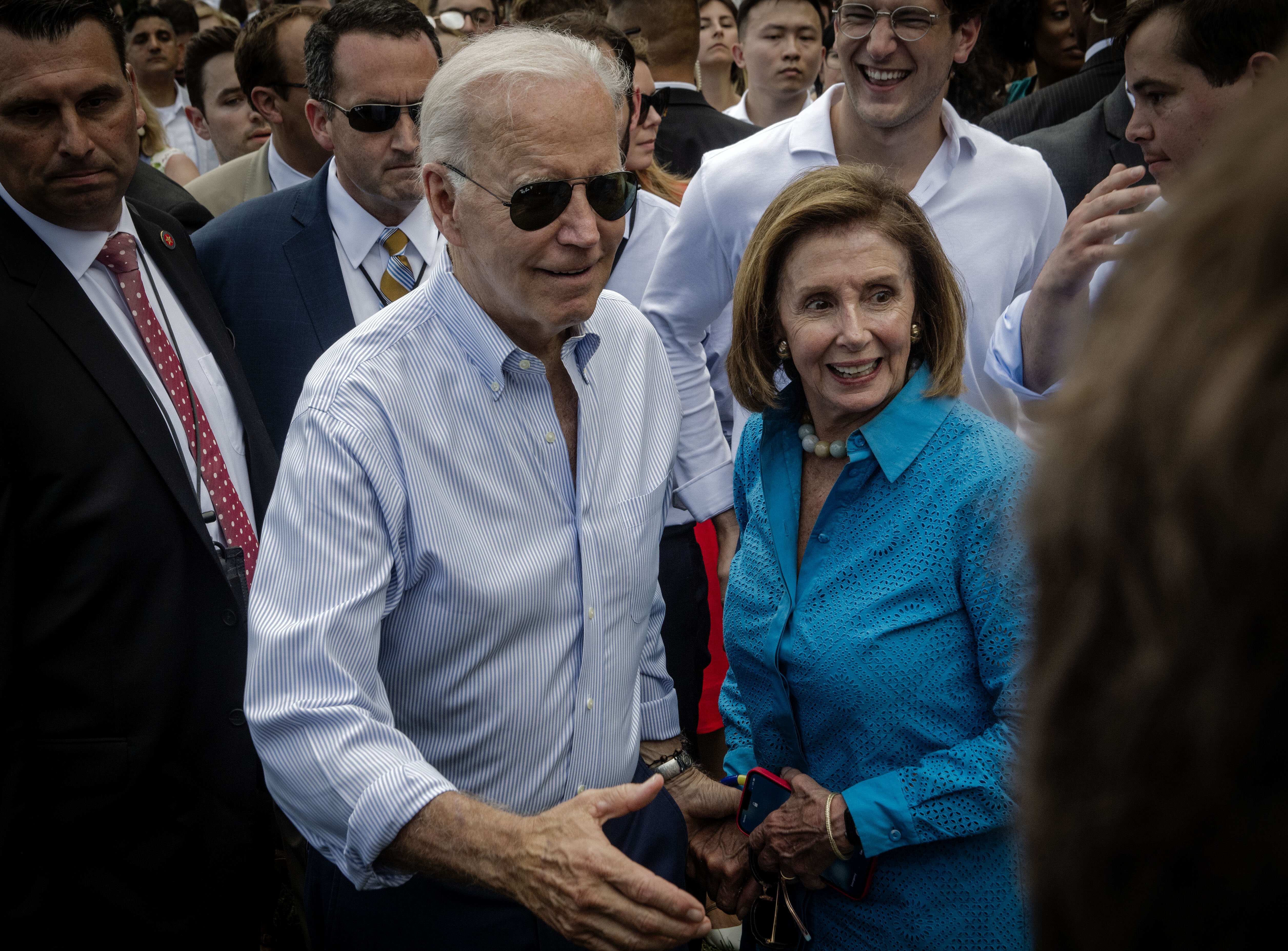 Joe Biden Reacts To Nancy Pelosi Stepping Down From Democratic ...