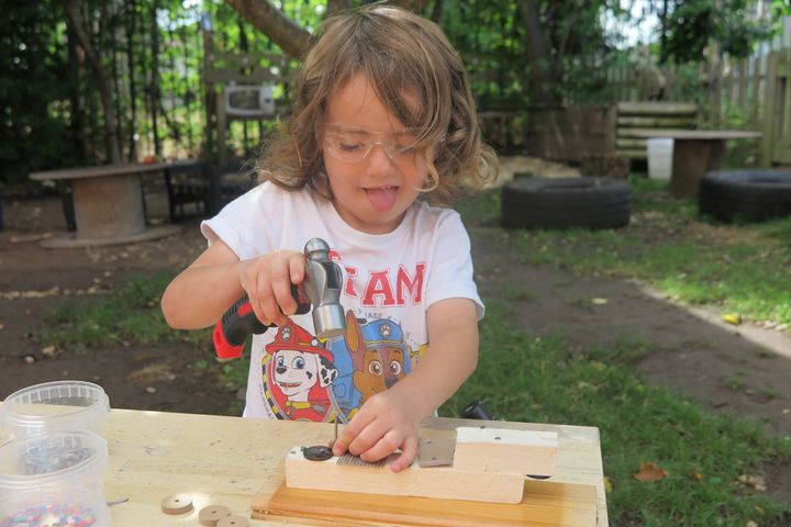 Woodworking activities in Reggio Emilia schools begin as early as ages 2-3.