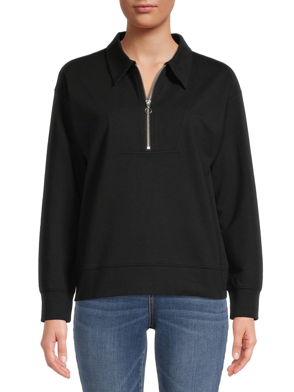 Quarter zip sweatshirt