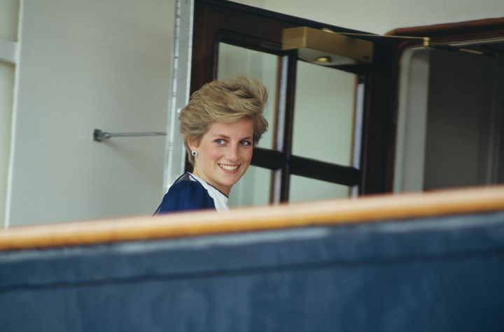Η πριγκίπισσα Νταϊάνα στη βασιλική θαλαμηγό, Τζέντα, 1986. (Photo by Jayne Fincher/Princess Diana Archive/Getty Images)