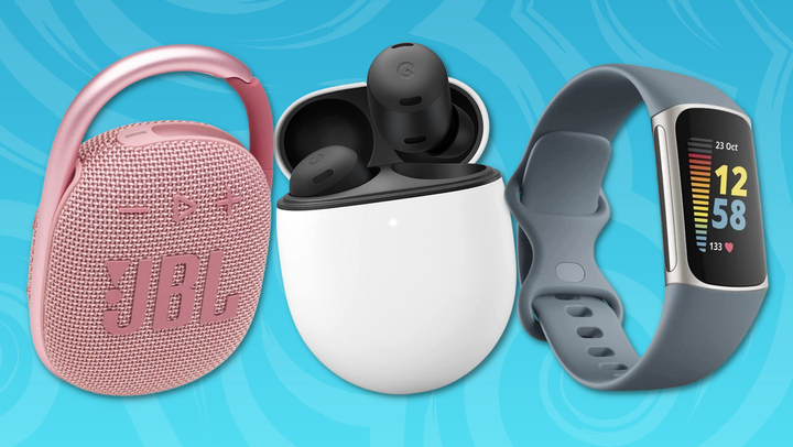 The <a href="https://www.amazon.com/JBL-Clip-Bluetooth-Integrated-Waterproof/dp/B08PJ4KQ1G?tag=kristenadaway-20&ascsubtag=63770b5ce4b08013a8b509db%2C-1%2C-1%2Cd%2C0%2C0%2Chp-fil-am%3D0%2C0%3A0%2C0%2C0%2C0" target="_blank" role="link" data-amazon-link="true" rel="sponsored" class=" js-entry-link cet-external-link" data-vars-item-name="JBL Clip 4" data-vars-item-type="text" data-vars-unit-name="63770b5ce4b08013a8b509db" data-vars-unit-type="buzz_body" data-vars-target-content-id="https://www.amazon.com/JBL-Clip-Bluetooth-Integrated-Waterproof/dp/B08PJ4KQ1G?tag=kristenadaway-20&ascsubtag=63770b5ce4b08013a8b509db%2C-1%2C-1%2Cd%2C0%2C0%2Chp-fil-am%3D0%2C0%3A0%2C0%2C0%2C0" data-vars-target-content-type="url" data-vars-type="web_external_link" data-vars-subunit-name="article_body" data-vars-subunit-type="component" data-vars-position-in-subunit="0">JBL Clip 4</a>, <a href="https://www.amazon.com/Google-Pixel-Buds-Pro-Headphones/dp/B0B1N7SGMZ?tag=kristenadaway-20&ascsubtag=63770b5ce4b08013a8b509db%2C-1%2C-1%2Cd%2C0%2C0%2Chp-fil-am%3D0%2C0%3A0%2C0%2C0%2C0" target="_blank" role="link" data-amazon-link="true" rel="sponsored" class=" js-entry-link cet-external-link" data-vars-item-name="Google Pixel Buds Pro" data-vars-item-type="text" data-vars-unit-name="63770b5ce4b08013a8b509db" data-vars-unit-type="buzz_body" data-vars-target-content-id="https://www.amazon.com/Google-Pixel-Buds-Pro-Headphones/dp/B0B1N7SGMZ?tag=kristenadaway-20&ascsubtag=63770b5ce4b08013a8b509db%2C-1%2C-1%2Cd%2C0%2C0%2Chp-fil-am%3D0%2C0%3A0%2C0%2C0%2C0" data-vars-target-content-type="url" data-vars-type="web_external_link" data-vars-subunit-name="article_body" data-vars-subunit-type="component" data-vars-position-in-subunit="1">Google Pixel Buds Pro</a> and <a href="https://www.amazon.com/Fitbit-Advanced-Management-Tracking-Platinum/dp/B09BXH5MC1?tag=kristenadaway-20&ascsubtag=63770b5ce4b08013a8b509db%2C-1%2C-1%2Cd%2C0%2C0%2Chp-fil-am%3D0%2C0%3A0%2C0%2C0%2C0" target="_blank" role="link" data-amazon-link="true" rel="sponsored" class=" js-entry-link cet-external-link" data-vars-item-name="Fitbit Charge 5" data-vars-item-type="text" data-vars-unit-name="63770b5ce4b08013a8b509db" data-vars-unit-type="buzz_body" data-vars-target-content-id="https://www.amazon.com/Fitbit-Advanced-Management-Tracking-Platinum/dp/B09BXH5MC1?tag=kristenadaway-20&ascsubtag=63770b5ce4b08013a8b509db%2C-1%2C-1%2Cd%2C0%2C0%2Chp-fil-am%3D0%2C0%3A0%2C0%2C0%2C0" data-vars-target-content-type="url" data-vars-type="web_external_link" data-vars-subunit-name="article_body" data-vars-subunit-type="component" data-vars-position-in-subunit="2">Fitbit Charge 5</a>