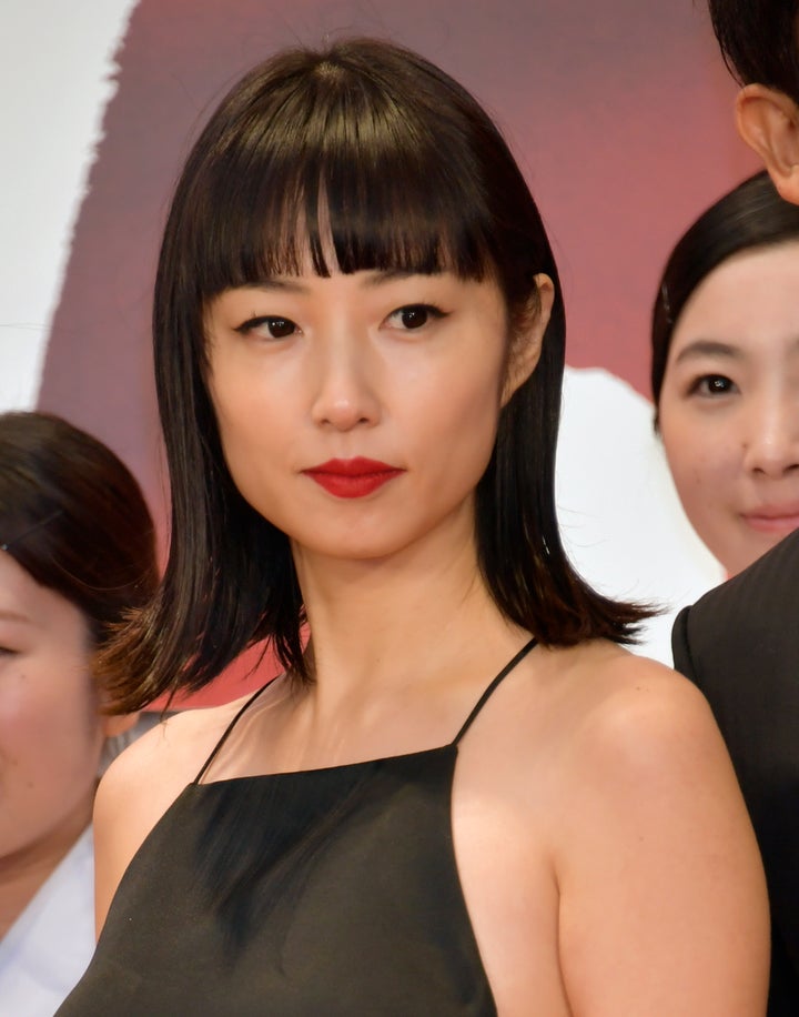 タレントのMEGUMIさん(2017年10月25日撮影)