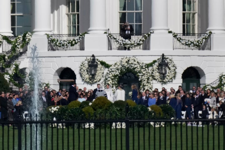 It was just the 19th-ever White House wedding.